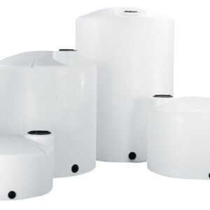 1000 Gallon Plastic Vertical Water Storage Tank in White NO FITTING